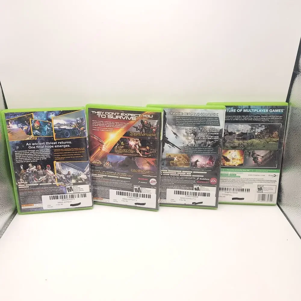 Xbox 360 Lot of 25 Games Skyrim Mass Effect Titanfall Splintercell Battlefield